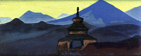 Stupa, 1933 - Nikolái Roerich