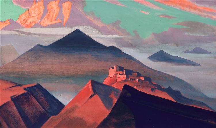 Tent Mountain, 1933 - Микола Реріх
