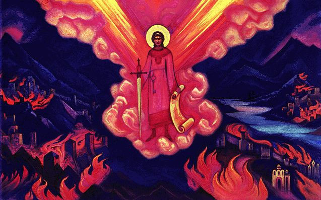 The Last Angel, 1942 - Nikolai Konstantinovich Roerich