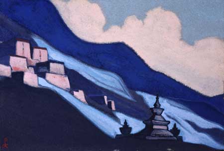 Tibet, 1943 - Микола Реріх