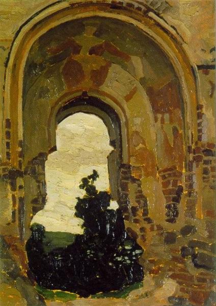 Трокі. Етюд Тракайського монастиря., 1903 - Микола Реріх