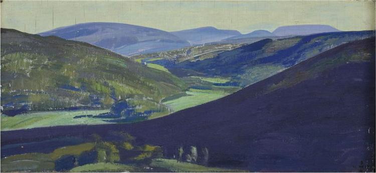 Tulola valley, 1918 - Nicolas Roerich