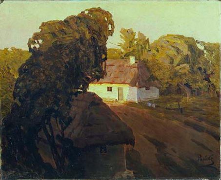 Ukrainian landscape, c.1895 - Николай  Рерих