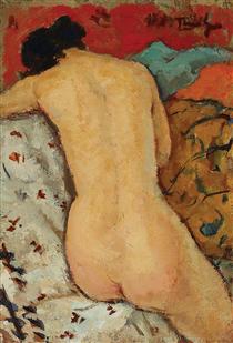 Nude in the Thalamus - Nicolae Tonitza