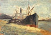 Docked Ship - Nicolae Vermont