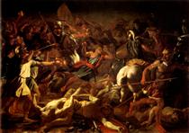 Battle of Gideon Against the Midianites - Ніколя Пуссен