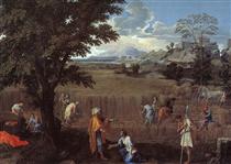 The Summer (Ruth and Boaz) - Nicolas Poussin