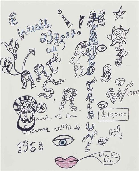 Untitled, 1968 - Niki de Saint Phalle