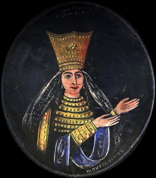Queen Tamar - Niko Pirosmani