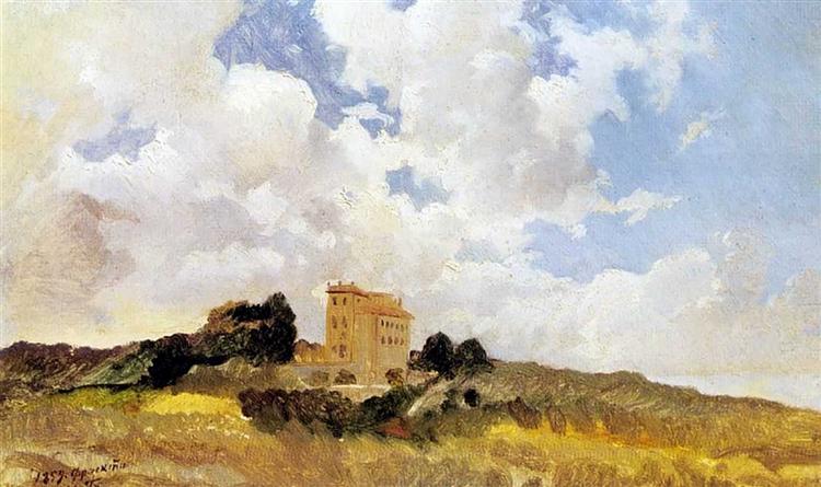 Frascati Clouds, 1859 - Микола Ґе