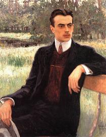 Retrato de N. Yusupov - Nikolay Bogdanov-Belsky