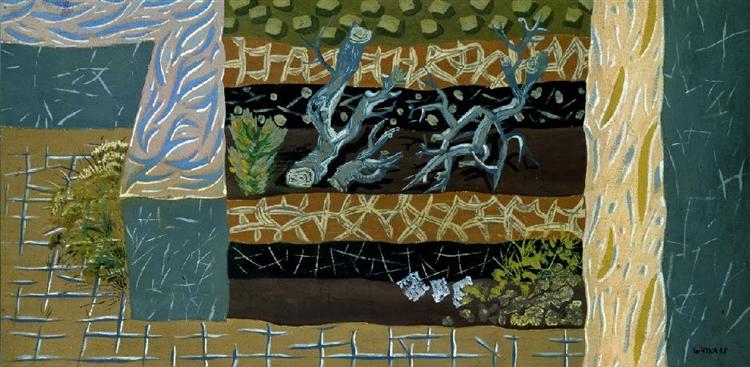 Enclosures and Broken Branches, 1938 - Нікос Хатзікіріакос-Ґікас