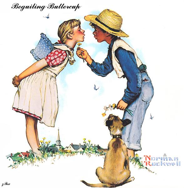 Beguiling Buttercup, 1949 - Норман Роквелл