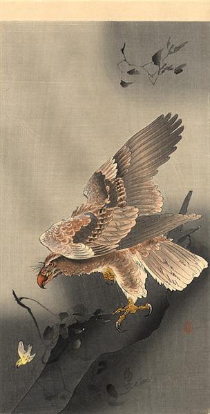 Swooping Eagle - Ohara Koson