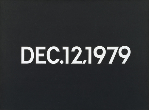 Dec. 12, 1979 (from Today Series, Wednesday), 1979 - On Kawara