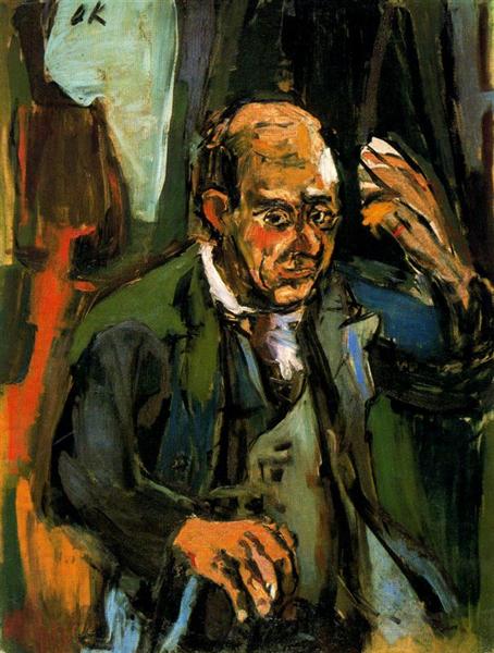 Arnold Schönberg, 1924 - Oskar Kokoschka