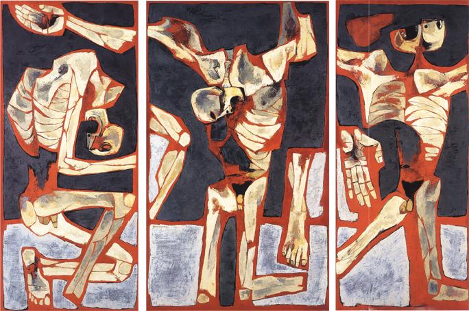 The Tortured, 1977 - Oswaldo Guayasamín