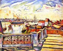 The Port of Anvers - Othon Friesz