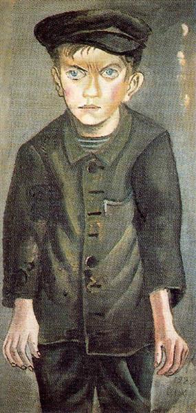 Working Class Boy, 1920 - Отто Дікс
