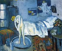 A blue room (A tub) - Pablo Picasso