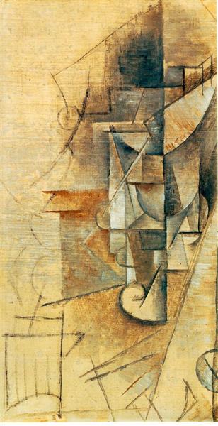 Стакан, 1911 - Пабло Пикассо