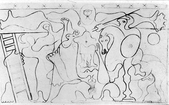 Crucifixion (study), 1930 - Пабло Пикассо