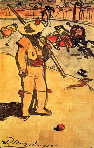 Picador, 1900 - 畢卡索