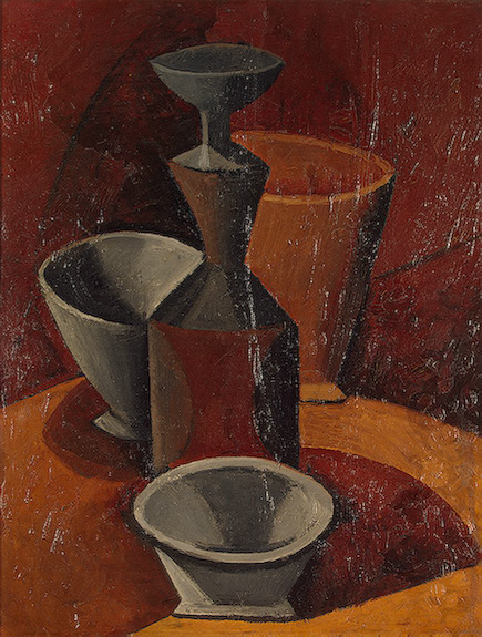 Pitcher and Bowls, 1908 - Пабло Пикассо