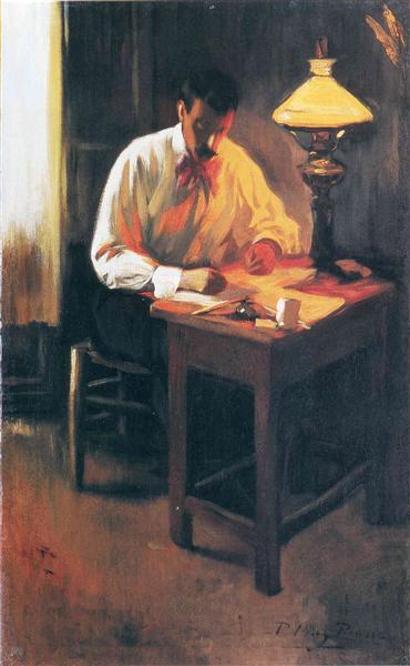 Portrait of Josep Cardona, 1899 - 畢卡索