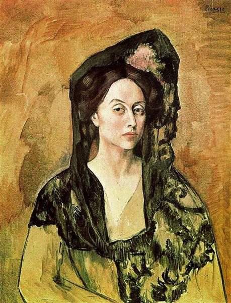 Portrait of Madame Canals, 1905 - 畢卡索