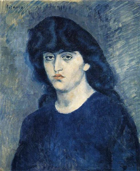 Portrait of Suzanne Bloch, 1904 - Пабло Пикассо