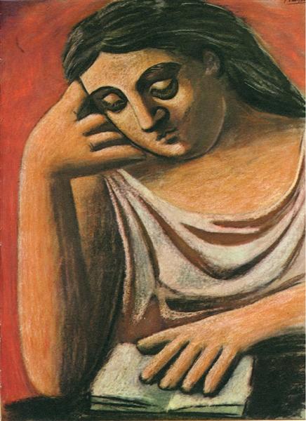 Читання, 1921 - Пабло Пікассо