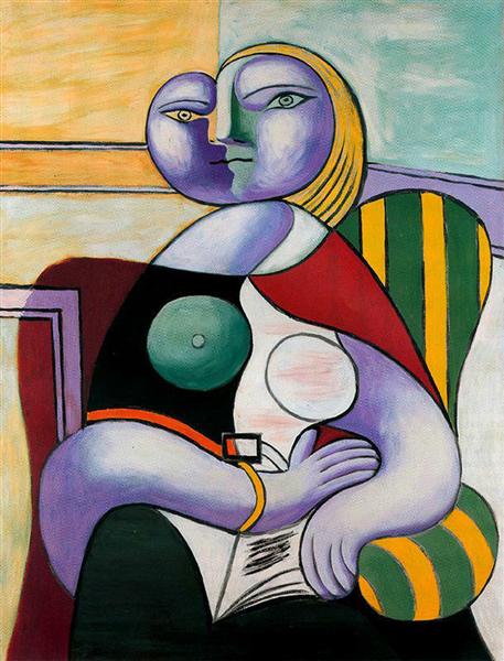 Читання, 1932 - Пабло Пікассо