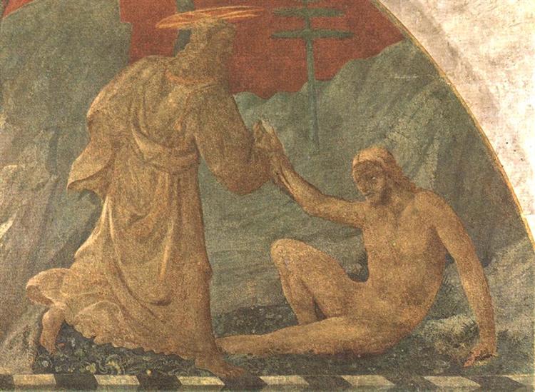 A Criação de Adão, 1445 - Paolo Uccello