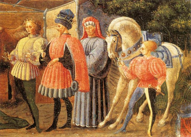 Поклонение волхвов, 1435 - Паоло Уччелло