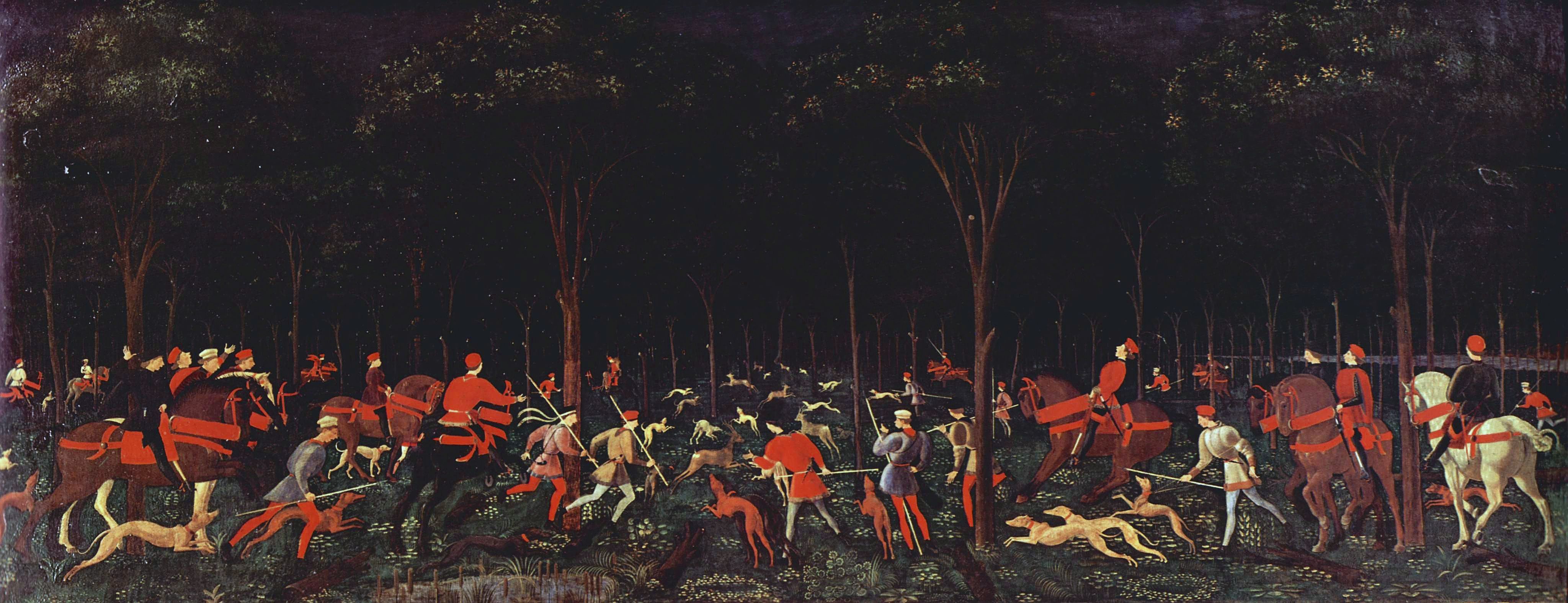 paolo uccello the hunt