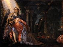 Christ in the Garden of Gethsemane - Паоло Веронезе