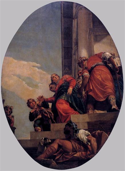 The Banishment of Vashti, 1556 - Paolo Veronese