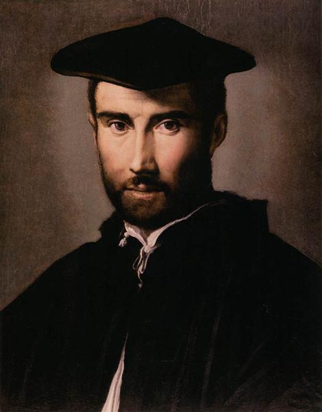 Портрет чоловіка, 1528 - 1530 - Парміджаніно