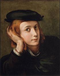 Portrait of a Young Man - 弗蘭西斯科．帕米賈尼諾