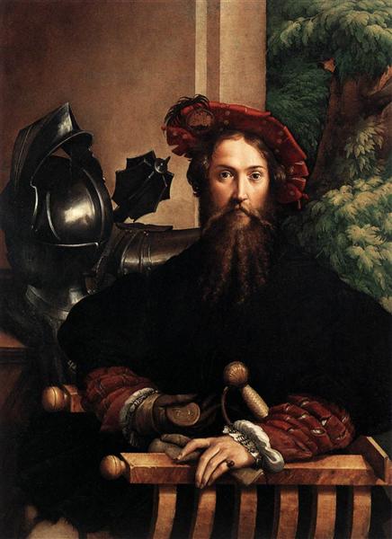 加萊亞佐·山維塔萊肖像, 1529 - 弗蘭西斯科．帕米賈尼諾