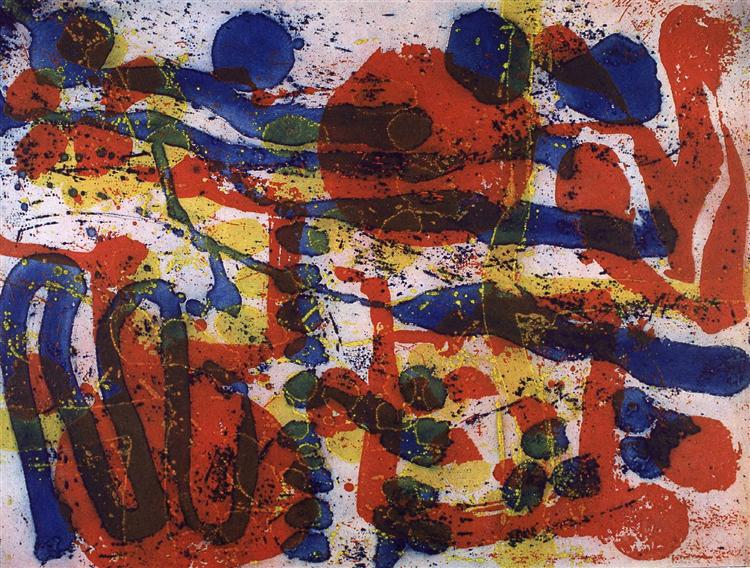 Untitled (From The Brushwork Series), 1999 - Patrick Heron