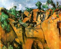 La Carrière de Bibémus - Paul Cézanne