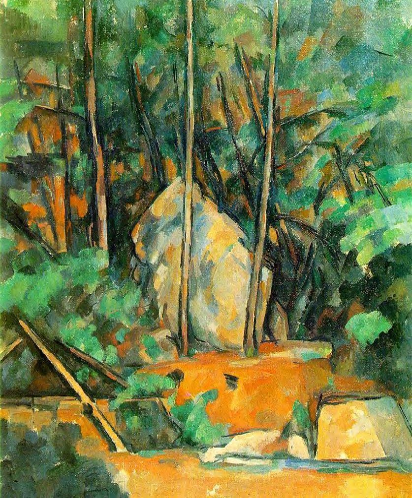 In the Park of Chateau Noir, 1900 - Paul Cezanne - WikiArt.org