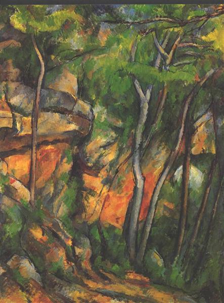 In the Park of the Chateau Noir, 1900 - Paul Cézanne