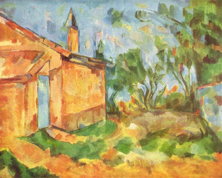 Jourdan's Cottage, 1906 - Paul Cézanne