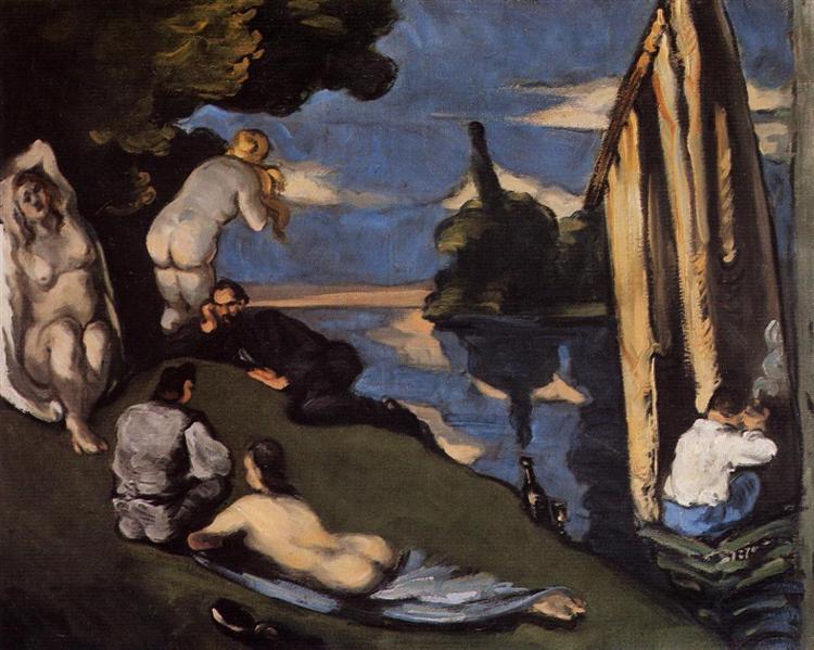 Pastoral, or Idyll, 1870 - Paul Cezanne