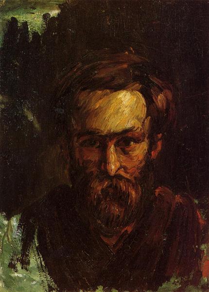 Portrait of a Man, 1864 - Поль Сезанн