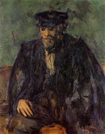 Portrait of the Gardener Vallier - Paul Cézanne