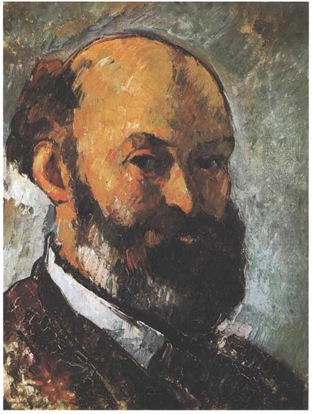 Self-Portrait, c.1880 - Paul Cézanne